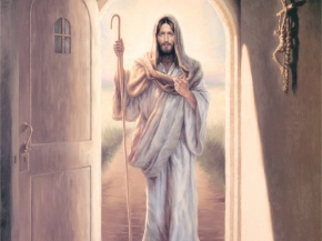 Jesus tocando a la puerta