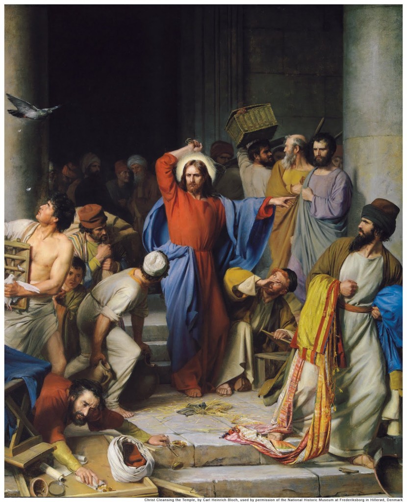 Jesús en el templo